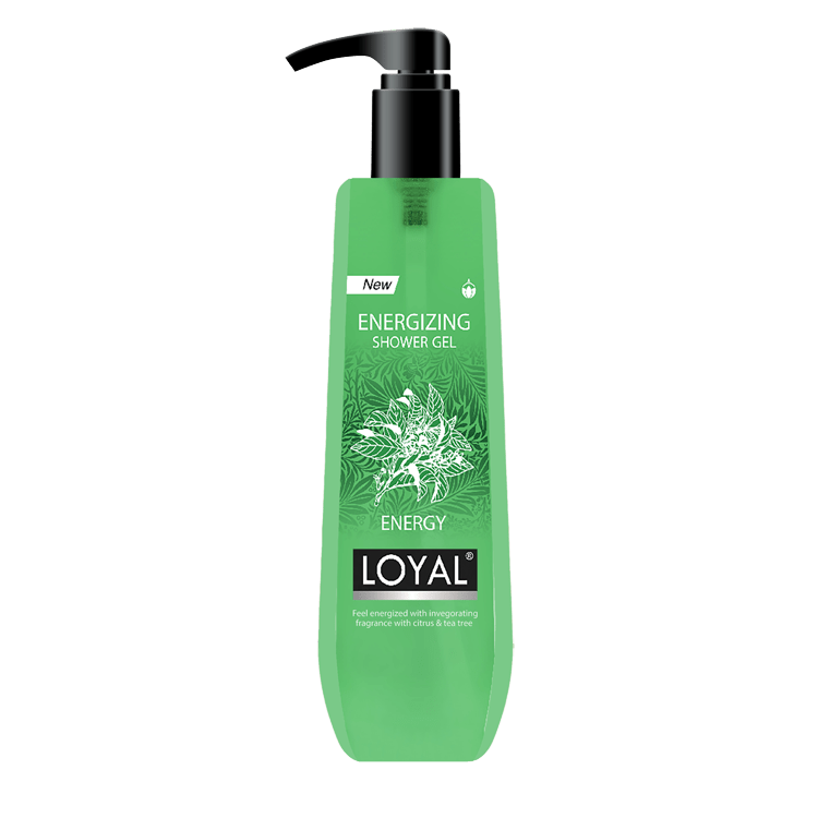 Loyal Shower Gel Energizing 900ml | لويال جل الاستحمام الاخضر (Exp:11 - 2027) - 2kShopping