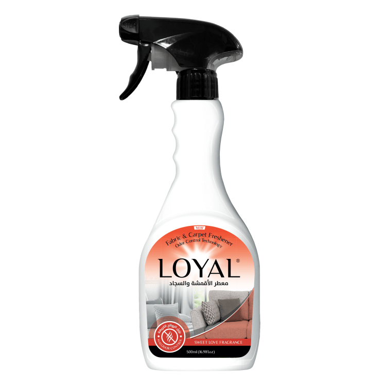 Loyal Fabric Carpet Refresher Sweet Love 500ml | لويال معطر الأقمشة والسجاد (Exp:01 - 2027) - 2kShopping