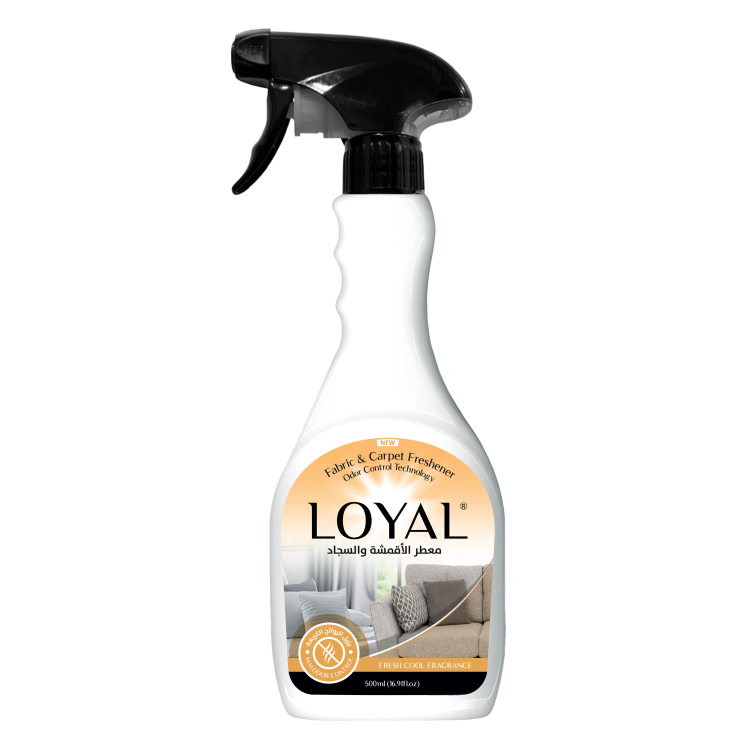 Loyal Fabric Carpet Refresher Fresh Cool 500ml | لويال معطر الأقمشة والسجاد انتعاش رائع 500 مل
