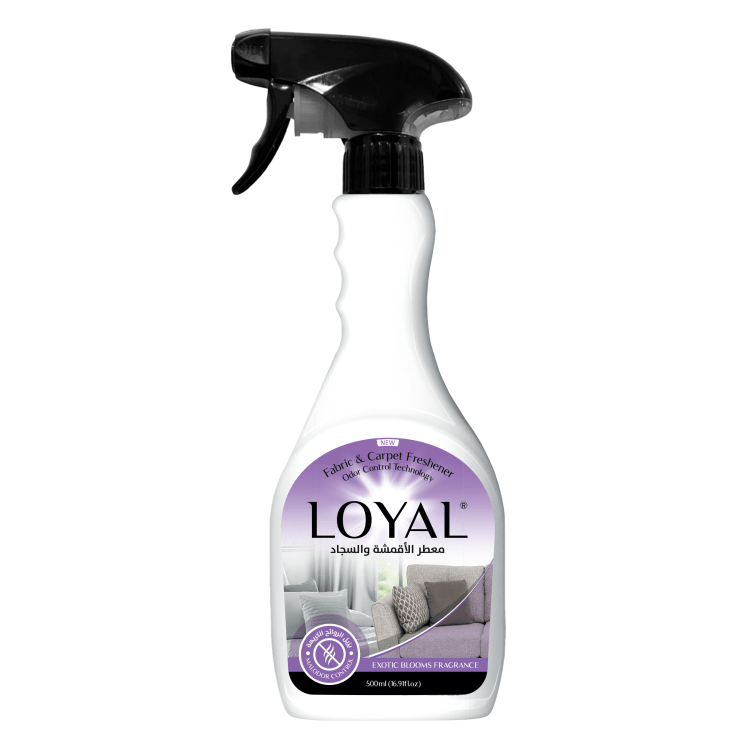 Loyal Fabric Carpet Refresher Exotic Blooms 500ml | لويال معطر الاقمشة والسجاد (Exp:01 - 2027) - 2kShopping