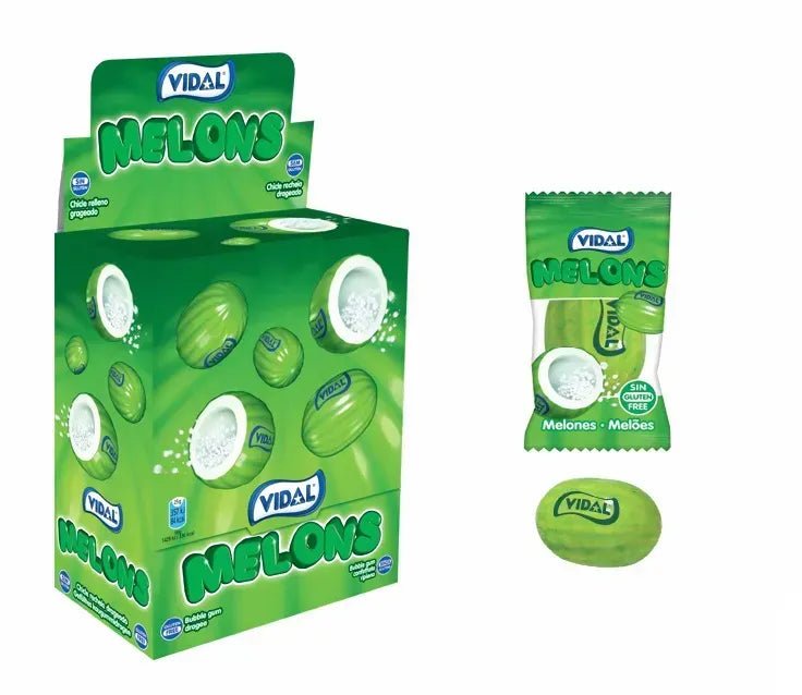 VIDAL Melons Gum Box 14x100g | فيدال علكة البطيخ - 2kShopping