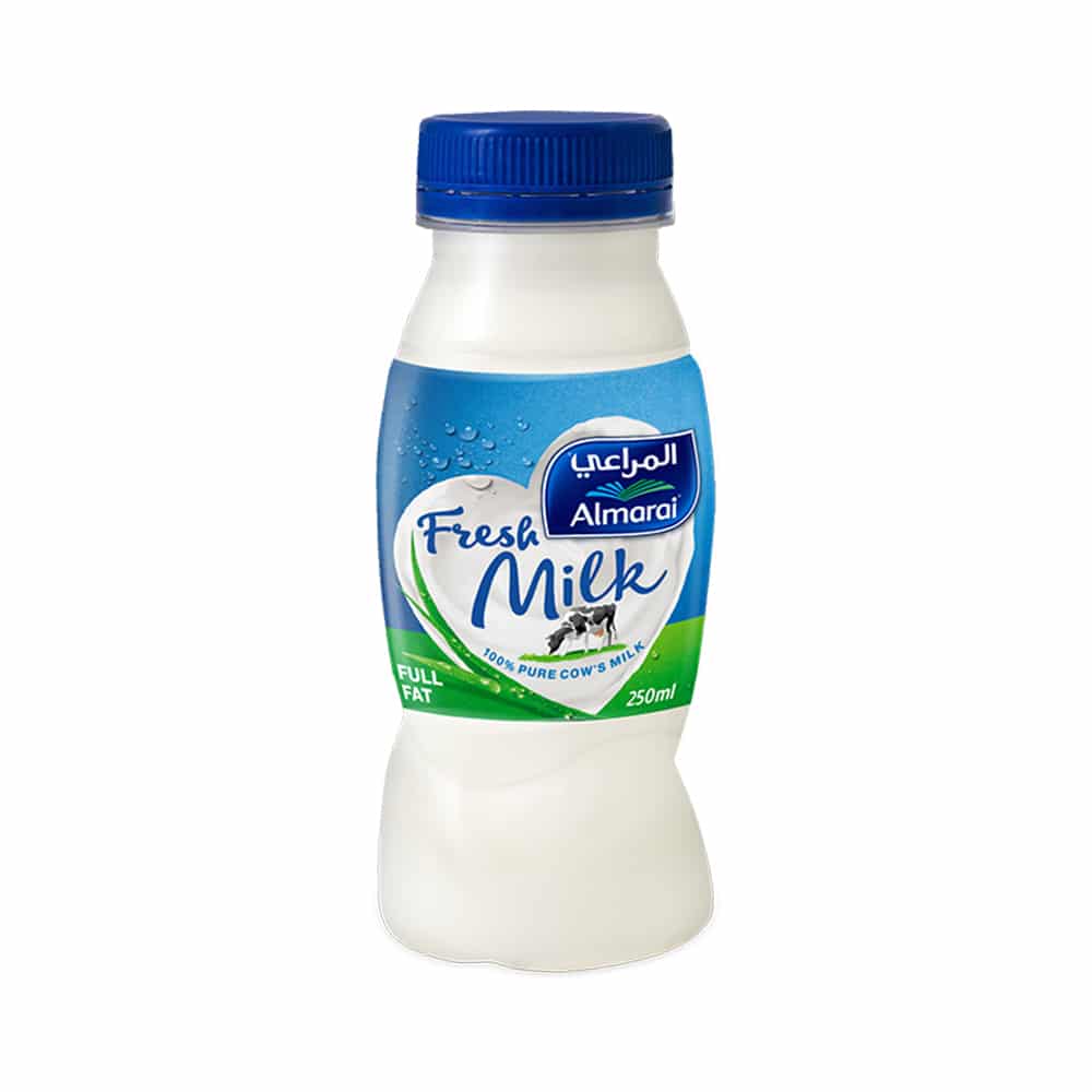 Almarai Fresh Milk 250ml | حليب كامل الدسم