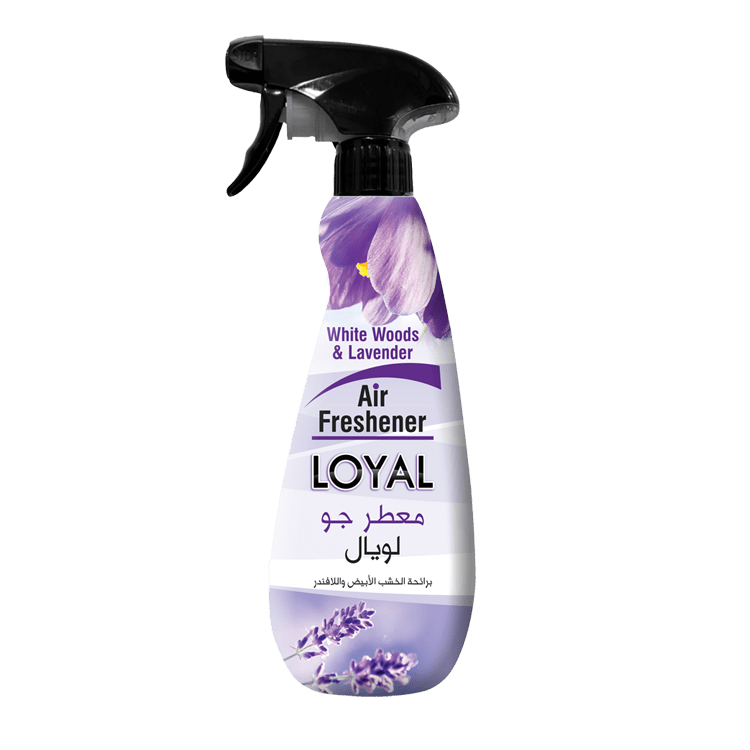 Loyal Air Freshener White Woods & Lavender 450ml | لويال معطر جو - 2kShopping