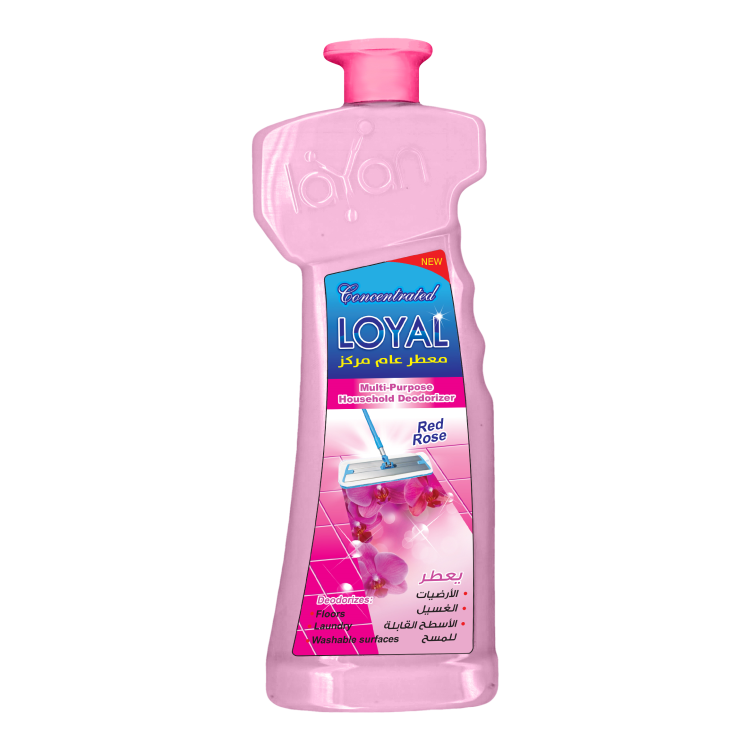 Loyal Multi-Purpose Household Deodorizer Red Rose 2100ml | معطر جو منزلي متعدد الاستخدامات برائحة الورد الأحمر 2100 مل