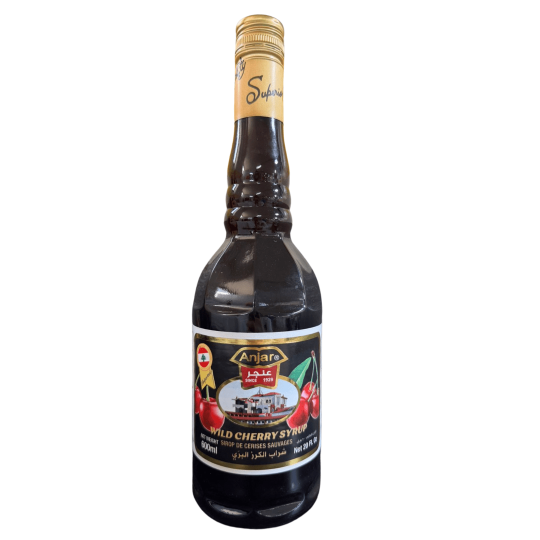 Anjar Cherry Syrup Box 12 Pcs x 600ml | عنجر شراب الكرز - 2kShopping