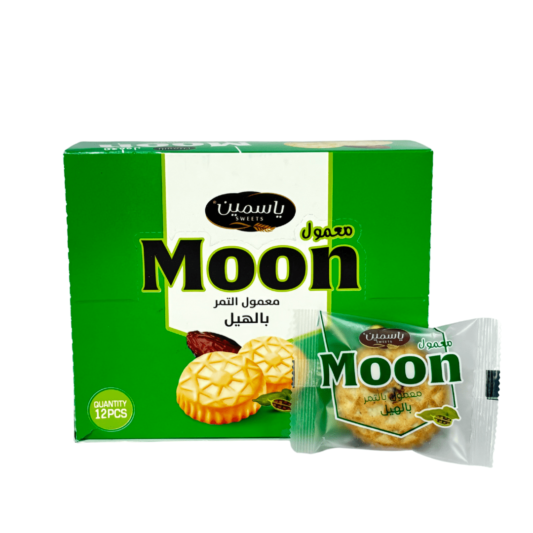 Moon Maamoul Date With Cardamom 35g | مون معمول التمر بالهيل (Exp:29/10/2025) - 2kShopping