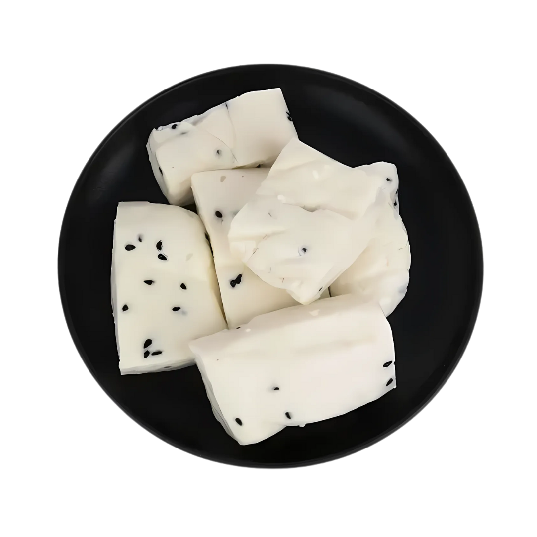 Al Nabulsi White Boiled Cheese with Black Seeds 250g