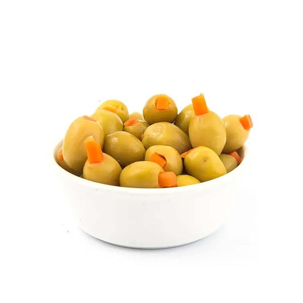 Carrot Stuffed Olives 250g | زيتون محشي بالجزر - 2kShopping
