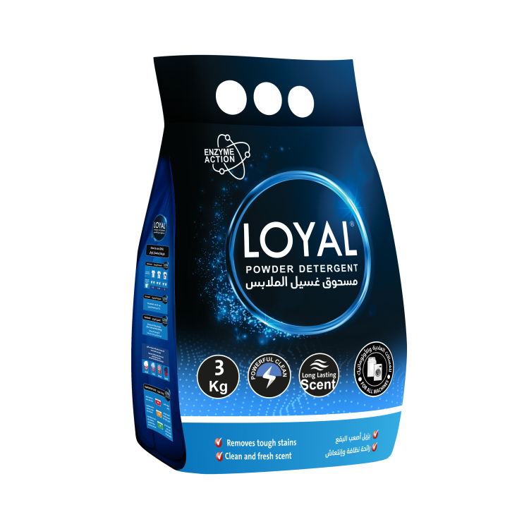 Loyal Laundry Detergent Powder 3Kg | لويال مسحوق غسيل الملابس