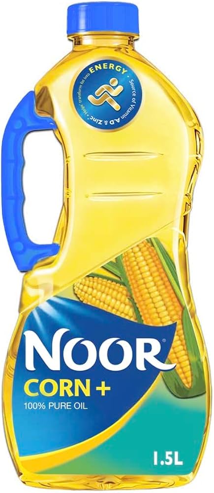 Noor Corn Oil 1.5L | نور زيت ذرة (Exp:17 - 01 - 2025) - 2kShopping