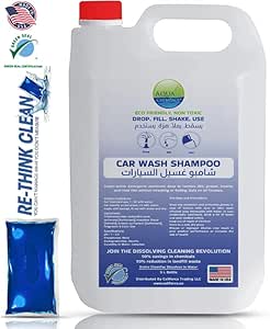 Aqua Chempacs Car Wash Shampoo 5L | شامبو غسيل السيارات - 2kShopping