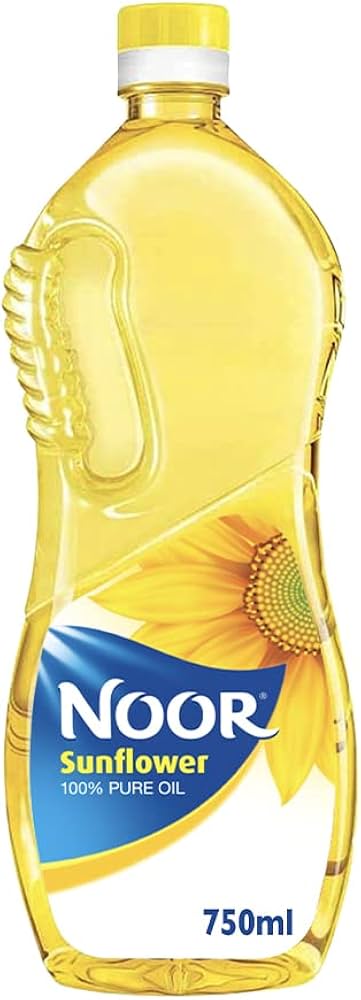 Noor Sunflower Oil 750ml | نور زيت عباد الشمس (Exp:06 - 02 - 2026) - 2kShopping