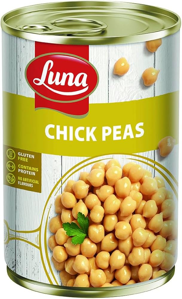 Luna Chick Peas 380g | لونا حمص حب - 2kShopping
