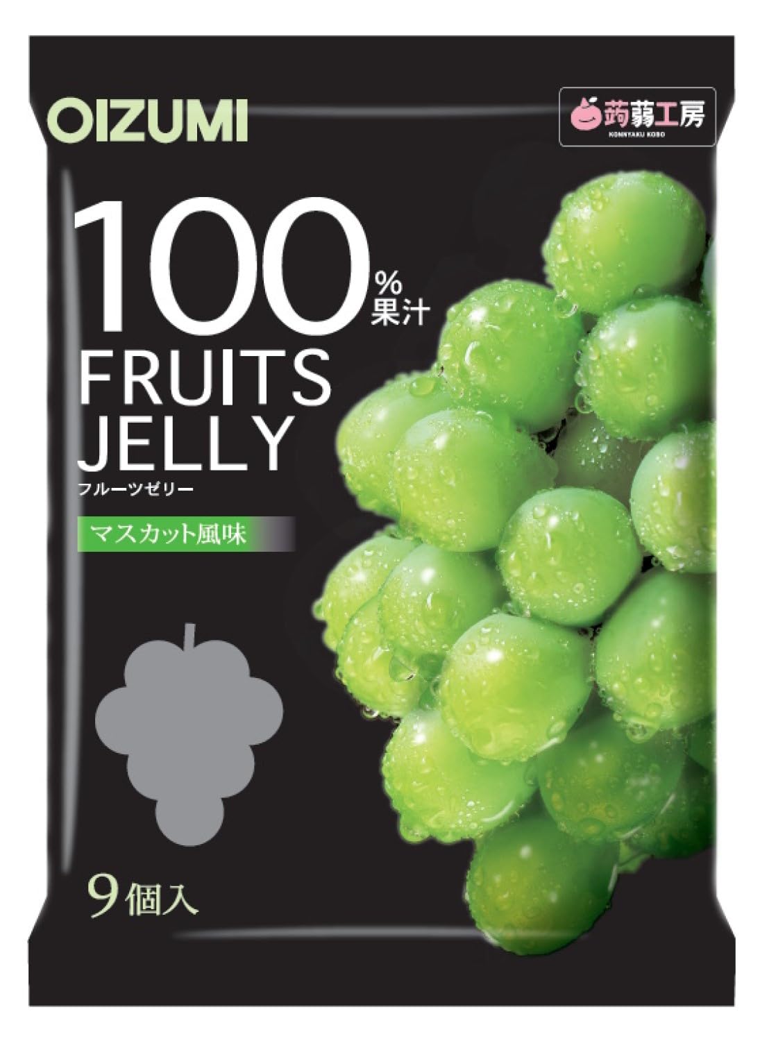 Japanese Oizumi Fruits Jelly Muscut | جيلي بنكهة العنب - 2kShopping