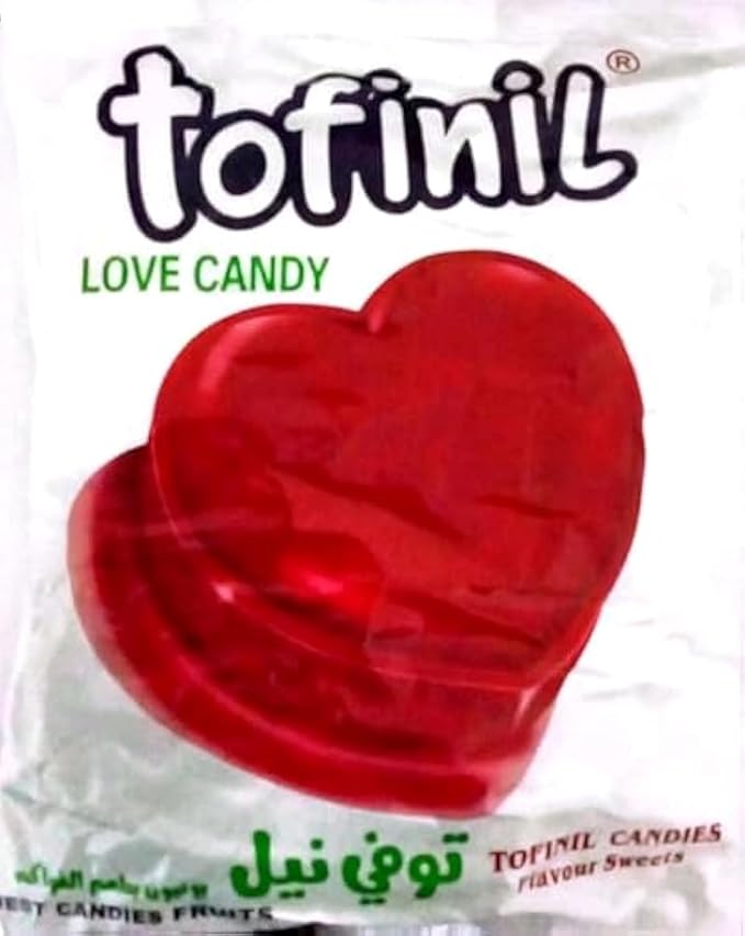 Tofinil Heart Candy Bag 1Kg | توفينيل كيس حلوى على شكل قلب - 2kShopping