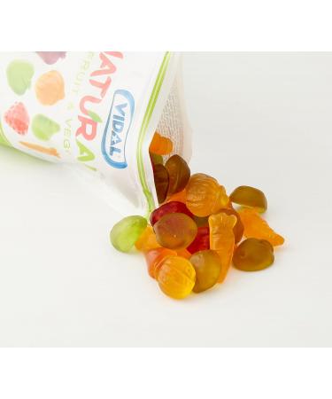 VIDAL NATURALL Fruit and Veggie 180g | فيدال جيلي الفواكه - 2kShopping