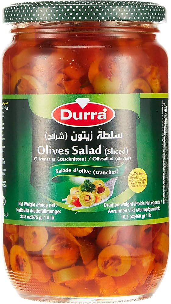 Durra Olives Salad 675g | الدرة سلطة زيتون - 2kShopping