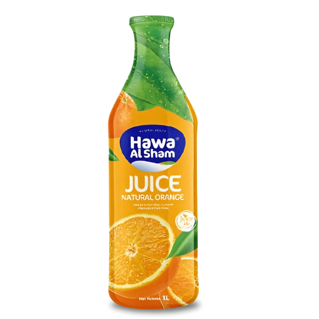 Hawa Al Sham Orange Juice 1L | هوى الشام عصير برتقال - 2kShopping
