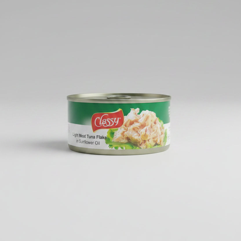 Classy Light Meat Tuna Flakes In Sunflower Oil 170G