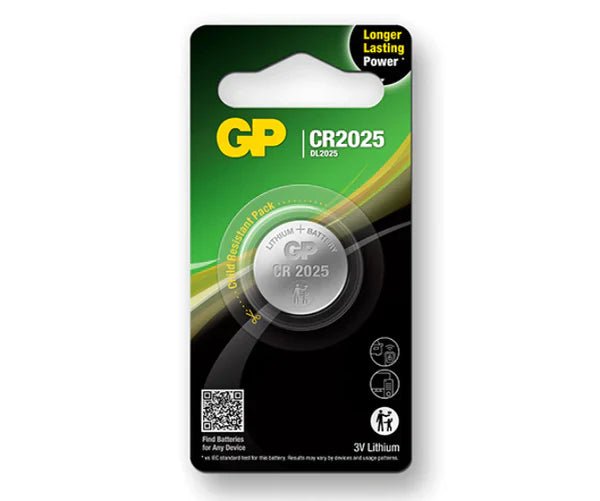 Gp Battery Cr2025 - 2kShopping