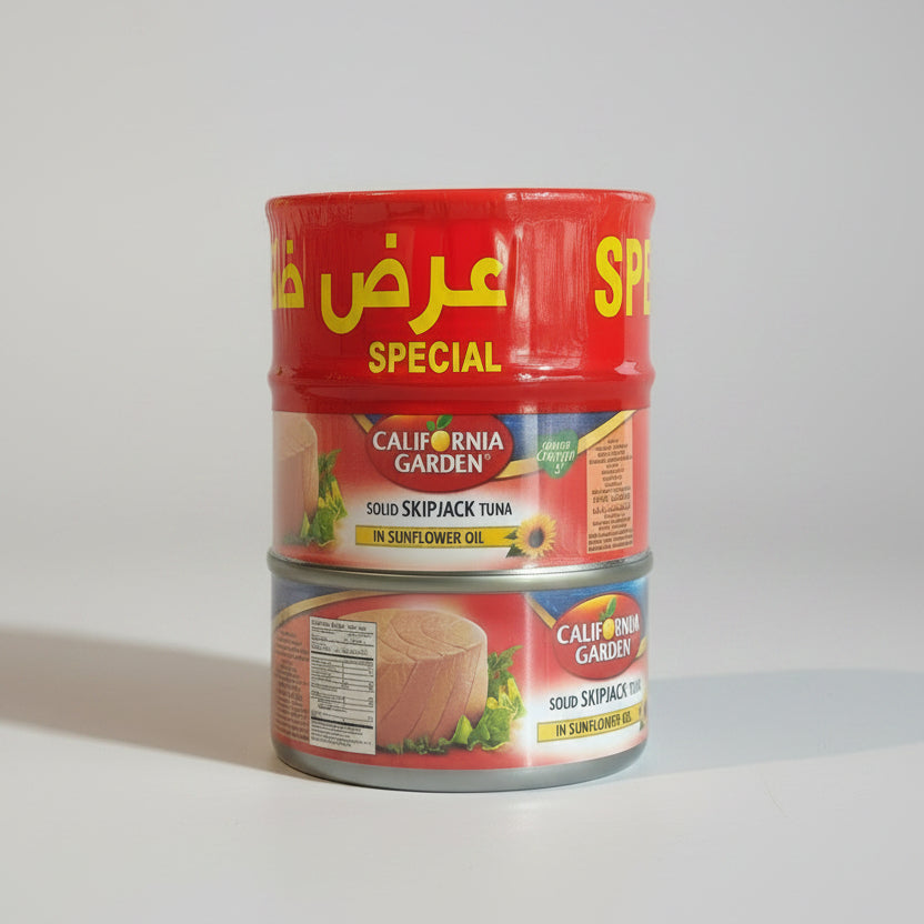 California Garden Solid Skipjack Tuna Oil 3x170g