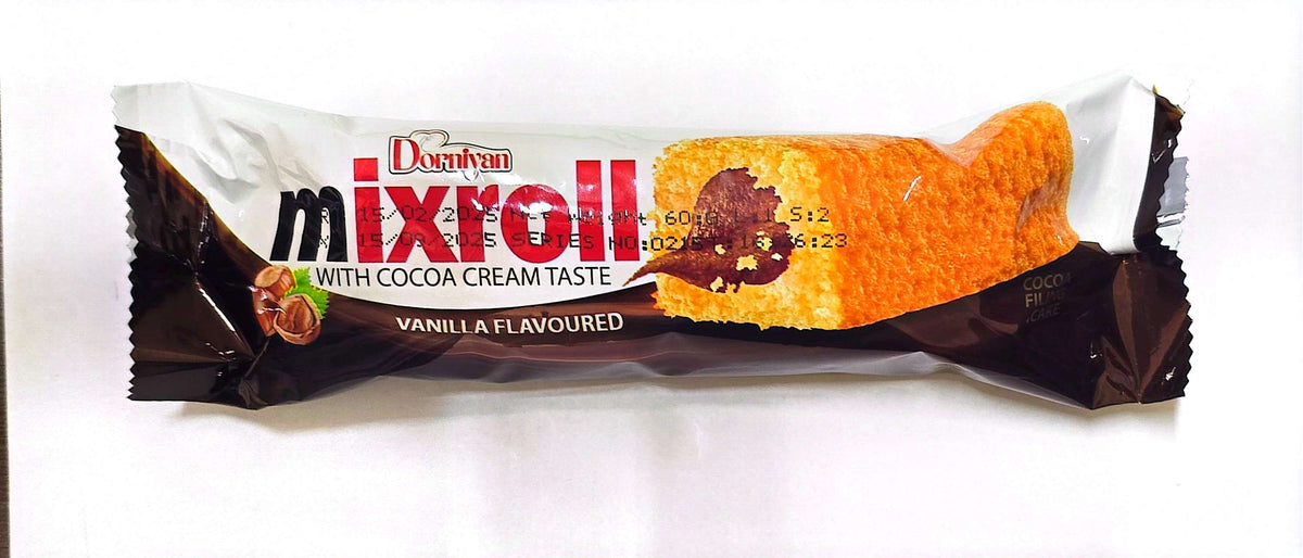 Dorniyan Cocoa Mixroll 60 Gms| دورنيان ميكس رول بالكاكاو 60 جرام