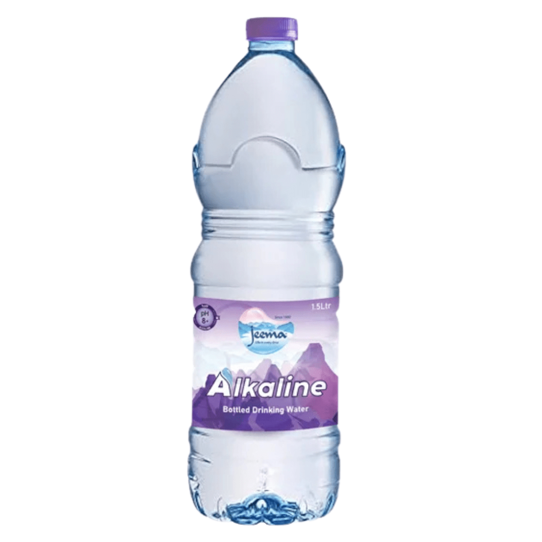 Jeema Mineral Water Bottles Alkaline 6 x 1.5 L | جيما مياه معدنية قلوية - 2kShopping