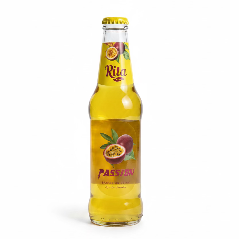 Rita Sparkling Drink Passion Fruit 275ml | ريتا مشروب غازي بنكهة الباشن فروت