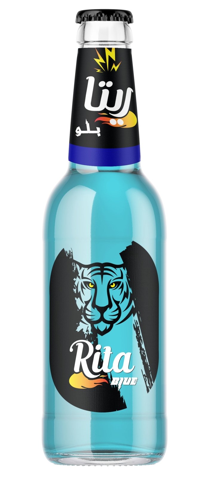 Rita Sparkling Drink Blue 275ml | ريتا مشروب غازي بلو باور - 2kShopping