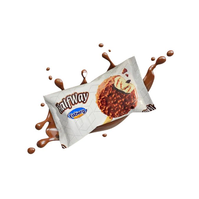 Eisberg Ice Cream Halfway Choco Stick 60g | ايسبيرج ايسكريم هافوي شوكولا - 2kShopping