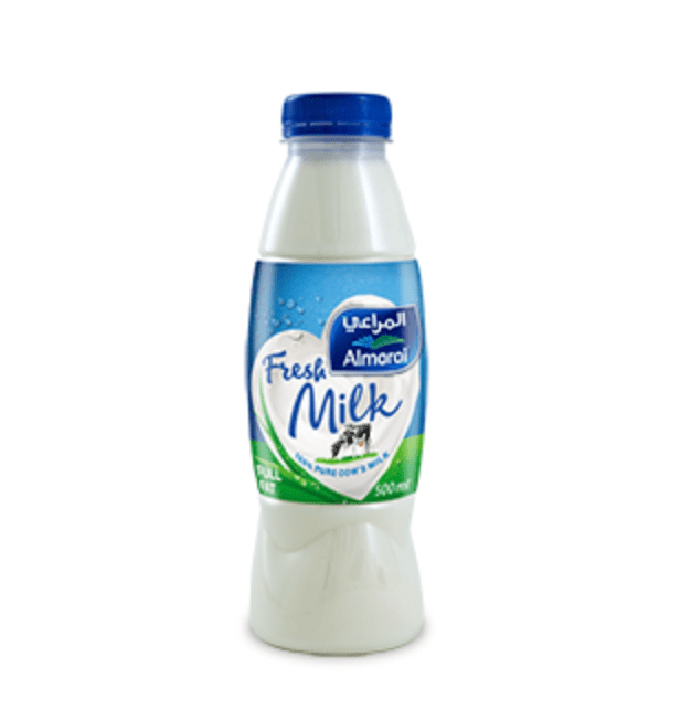 Al Marai Fresh Milk 500ml | حليب كامل الدسم - 2kShopping