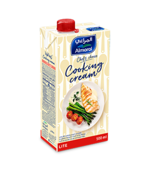 Almarai Lite Cooking Cream 500ml | كريمة الطبخ قليل الدسم