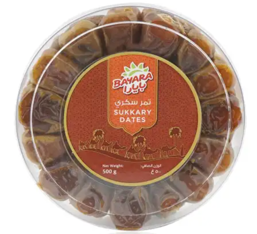 Bayara Dates Sukkary Fresh 500g | بايارا تمر سكري