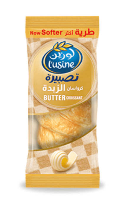 Lusine Croissant Butter Jumbo 85g |كرواسان زبدة جومبو - 2kShopping