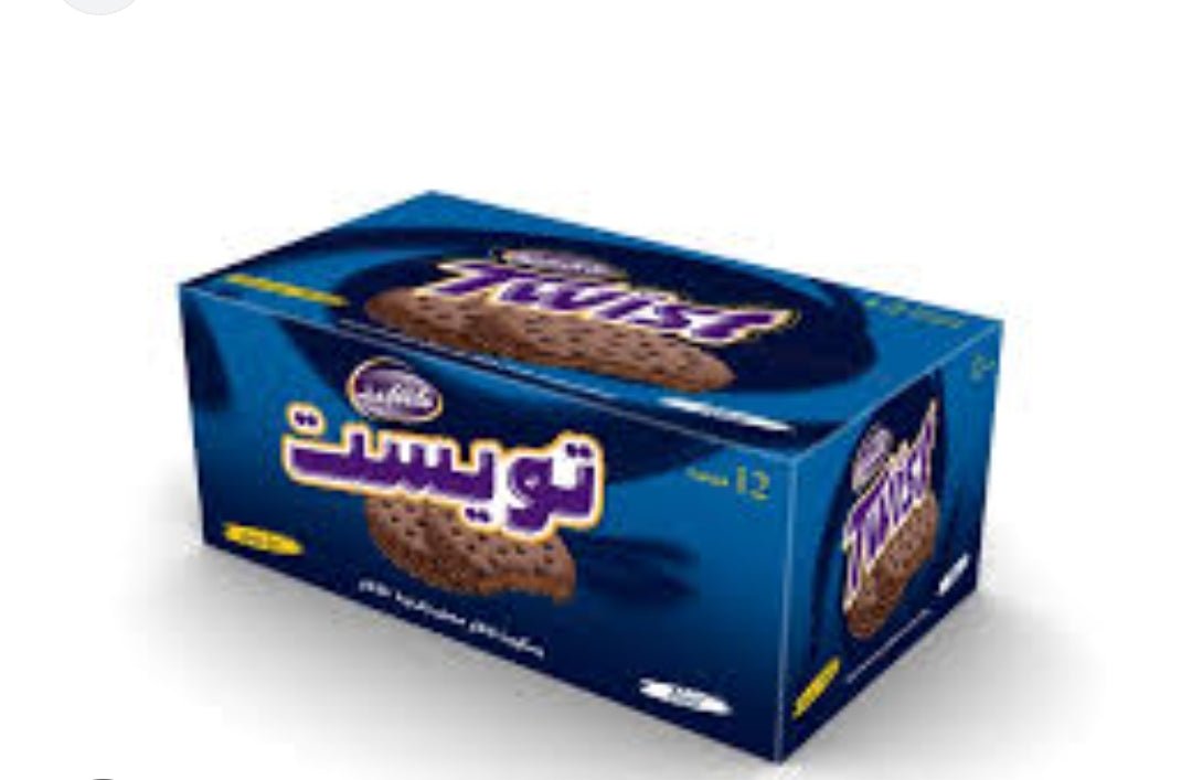 Twist Double Choco 12 x 27g | ويفر تويست بالشوكولاتة - 2kShopping