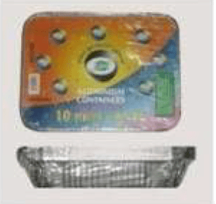 HTE Aluminum Containers Size 8 | اطباق المنيوم قياس 8 - 2kShopping