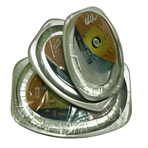 HTE Aluminum Platter S | اطباق مسطحة المنيوم صغير - 2kShopping