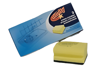 HTE Multy Sponge Scourers with grip 3Pcs | ليف جلي - 2kShopping