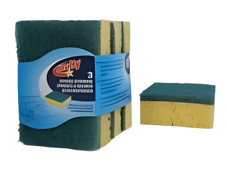 HTE Multy Sponge 3Pcs | ليف جلي - 2kShopping