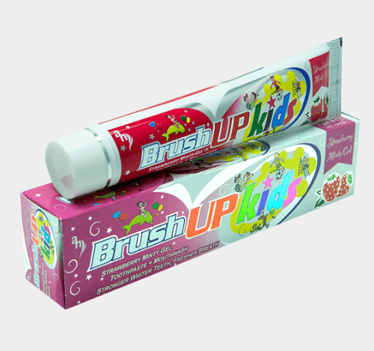 Brush Up Kids Toothpaste Strawberry 70g | معجون أسنان للأطفال بالفراولة - 2kShopping