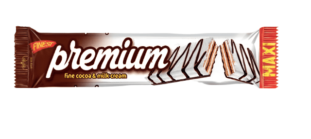 Premium White Cocoline & Cocoa Wafer 25g | بريميوم ويفر ابيض وكاكاو - 2kShopping