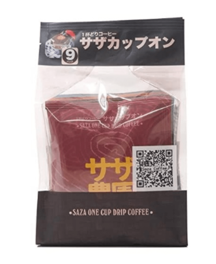 Japanese Saza One Cup Drip Coffee 9 Bags | ظروف قهوة مع فلتر - 2kShopping
