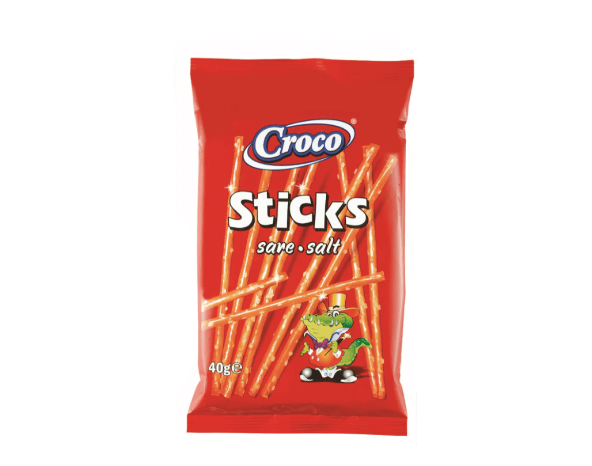 Croco Sticks Salt 40g | كروكو اصابع مملحة - 2kShopping