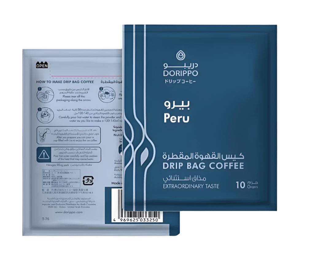 Japanese Dorippo Peru Coffee Bag | كيس قهوة بيرو - 2kShopping