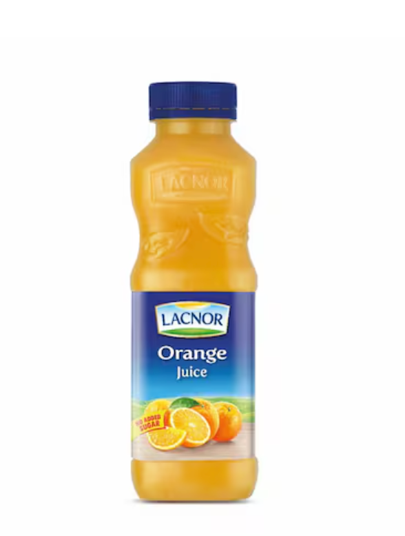 Lacnor 100% Orange Juice 200ml | لاكنور عصير البرتقال