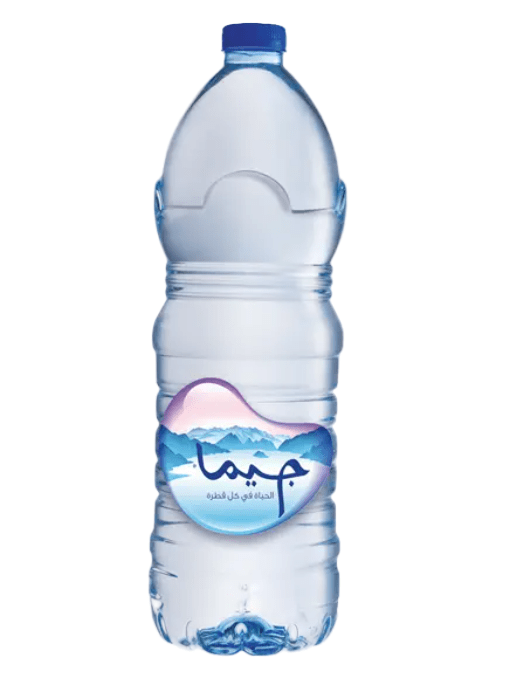 Jeema Mineral Water Bottle 1.5L | جيما مياه معدنية قليلة الصوديوم - 2kShopping