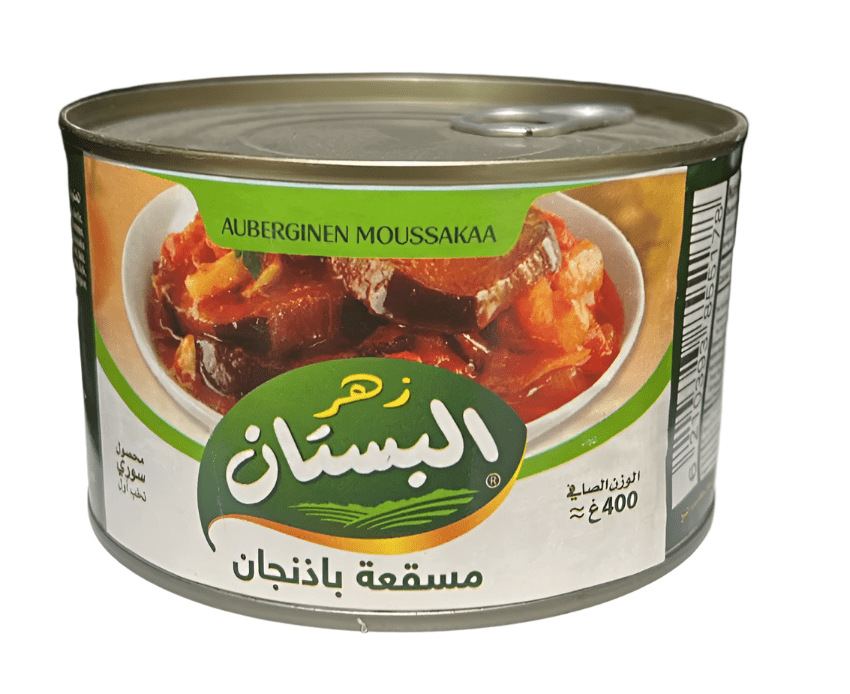 Zahr Al Bustan Moussakaa Eggplant 400g | زهر البستان مسقعة باذنجان - 2kShopping