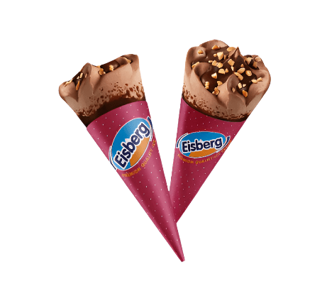 Eisberg Ice Cream Petitcone Chocolate 80g | ايسبيرج ايسكريم مخروط بالشوكولاتة - 2kShopping