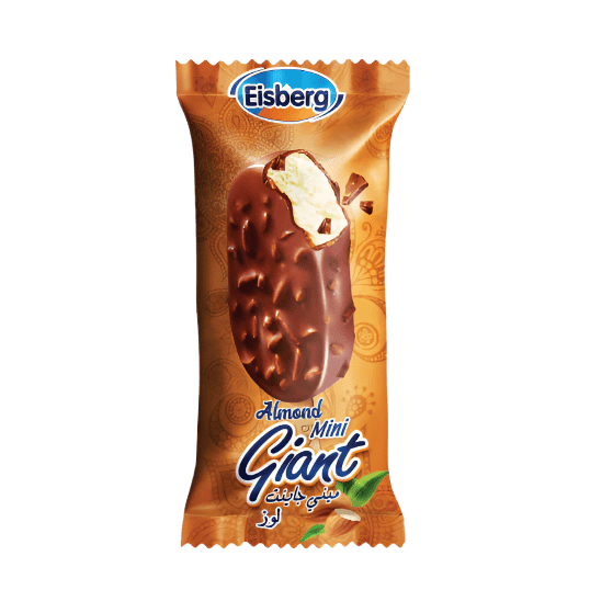 Eisberg Ice Cream Mini Giant Almond 56g | ايسبيرج ايسكريم ميني باللوز - 2kShopping
