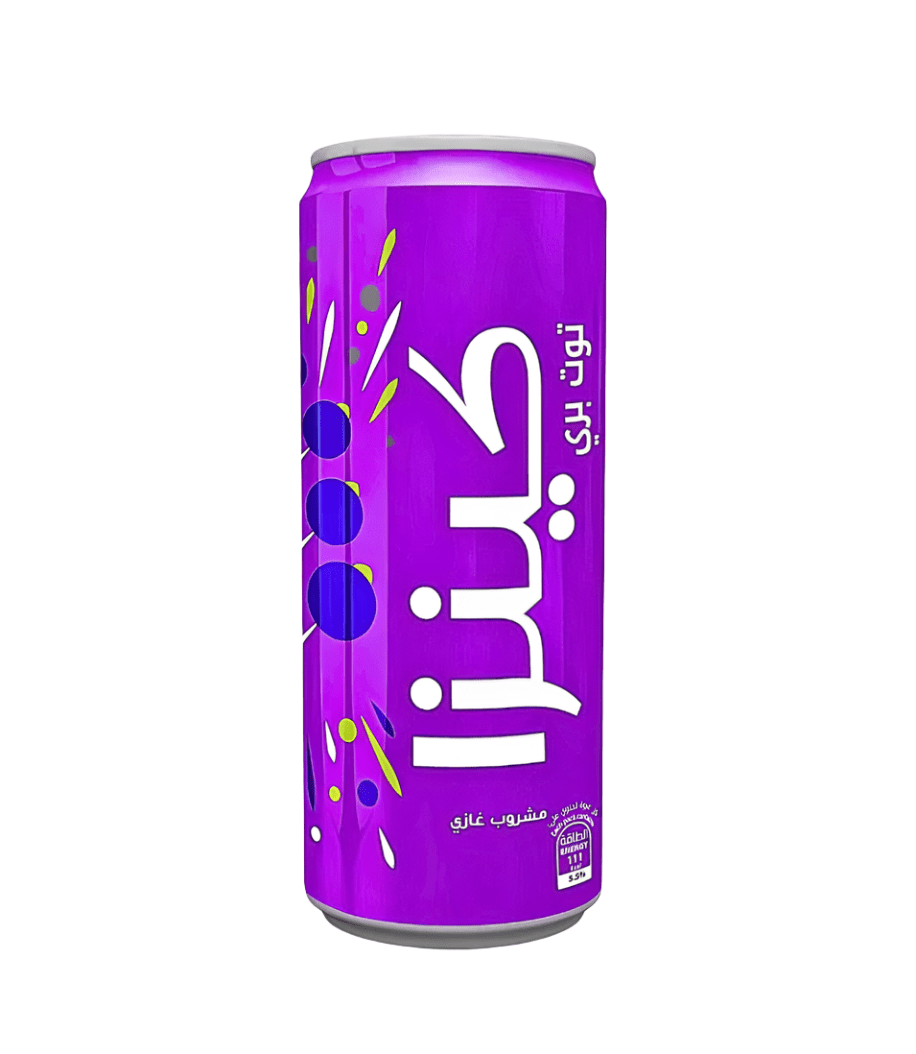 Kinza Blackcurrant Carbonated Drink 250ml | كينزا بطعم التوت بري - 2kShopping